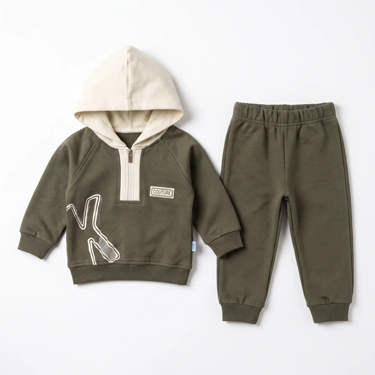 Stylish Couture Cotton Joggers Set