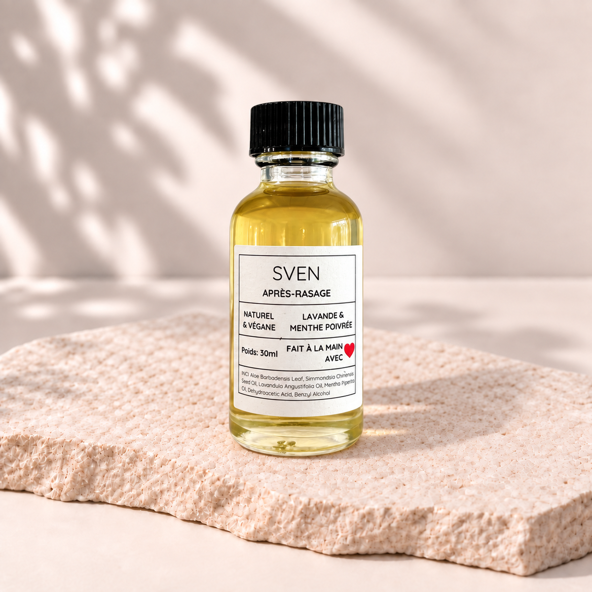 Lotion après-rasage SVEN lavande et menthe poivrée