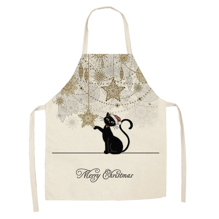 Tablier de chat mignon style dessin animé européen et américain