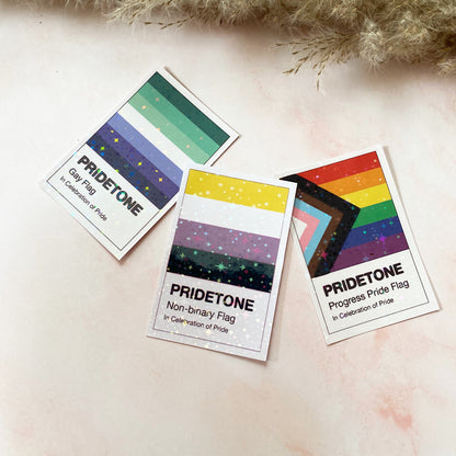 Drapeau gay Pridetone | Autocollant Pride