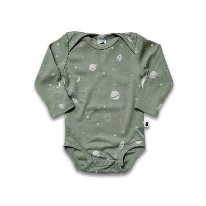 Bamboo Baby Long-Sleeved Bodysuit | Cream