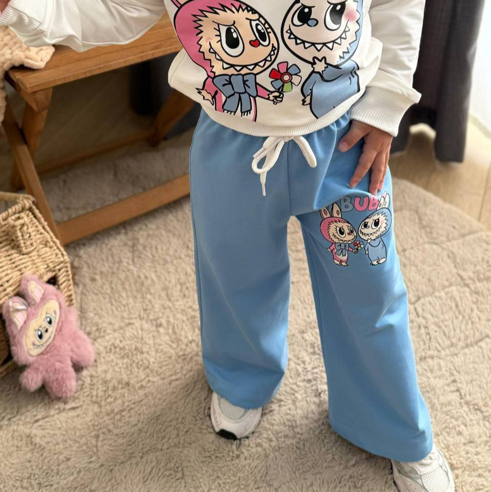 Ensemble décontracté La-Bu-Bu Friends pour filles