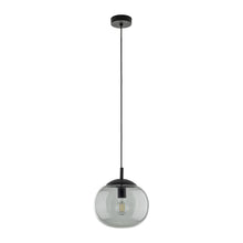 VIBE Graphite Glass Scandinavian Pendant Light for Kitchen Island & Dining Table
