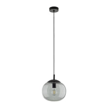VIBE Graphite Glass Scandinavian Pendant Light for Kitchen Island & Dining Table