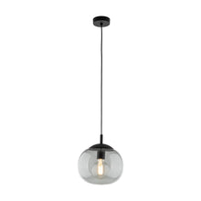 VIBE Graphite Glass Scandinavian Pendant Light for Kitchen Island & Dining Table