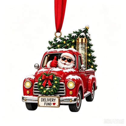 Christmas Cash Holder Ornament