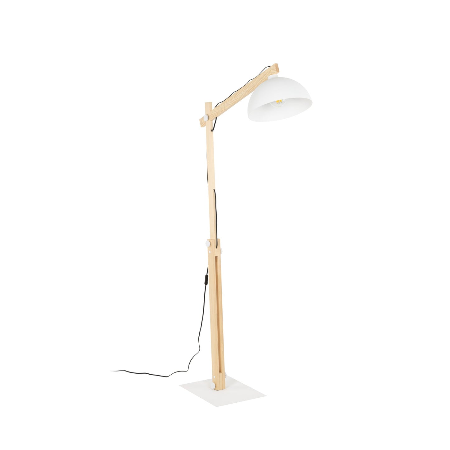 Lampadaire scandinave blanc OSLO pour salon et bureau (Liquidation)