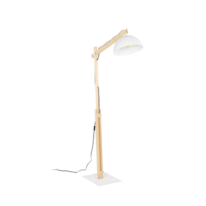 Lampadaire scandinave blanc OSLO pour salon et bureau (Liquidation)