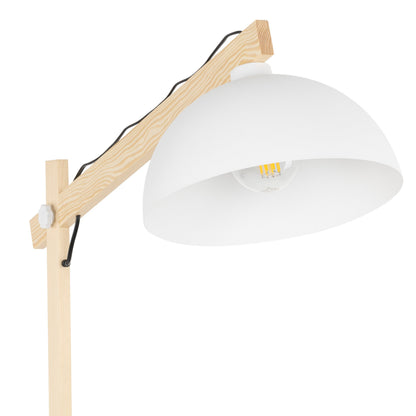 Lampadaire scandinave blanc OSLO pour salon et bureau (Liquidation)