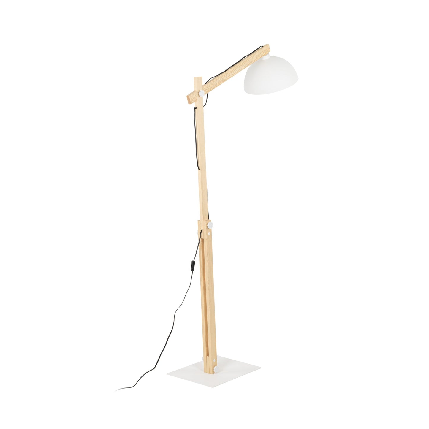 Lampadaire scandinave blanc OSLO pour salon et bureau (Liquidation)