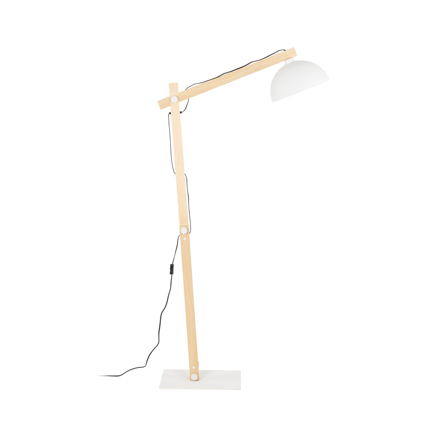 Lampadaire scandinave blanc OSLO pour salon et bureau (Liquidation)