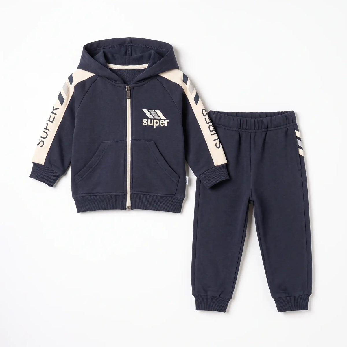 Mini Mood Cotton Joggers Set