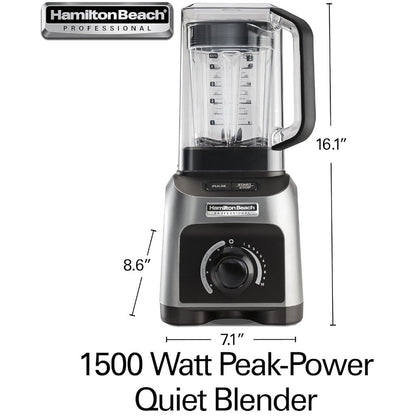 HAMILTON BEACH PROFESSIONAL 58870 Quiet Shield Blender - Refurbished with Home Essentials warranty