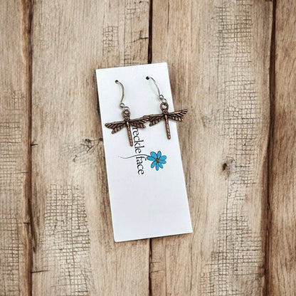 Boucles d'oreilles Libellule