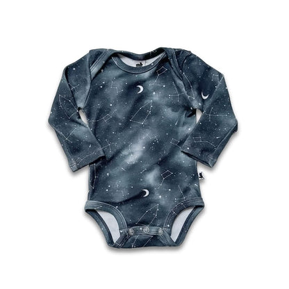 Bamboo Baby Long-Sleeved Bodysuit | Twilight Grove