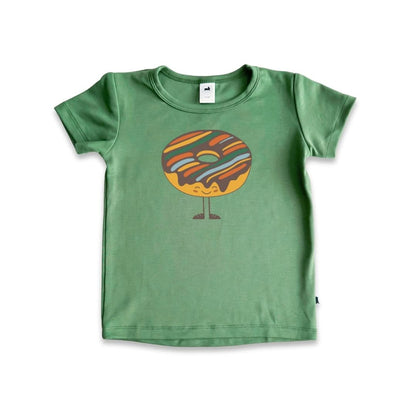 Baby/Kids Graphic Bamboo T-Shirt | "I Love Me" | Rose