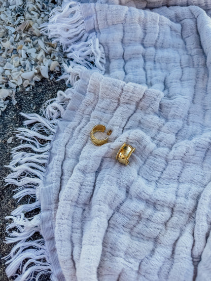 Les boucles d'oreilles créoles Sidney