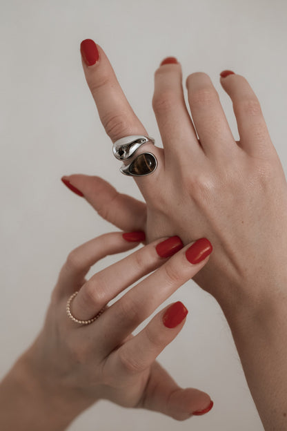 La bague Katherine (or et argent)