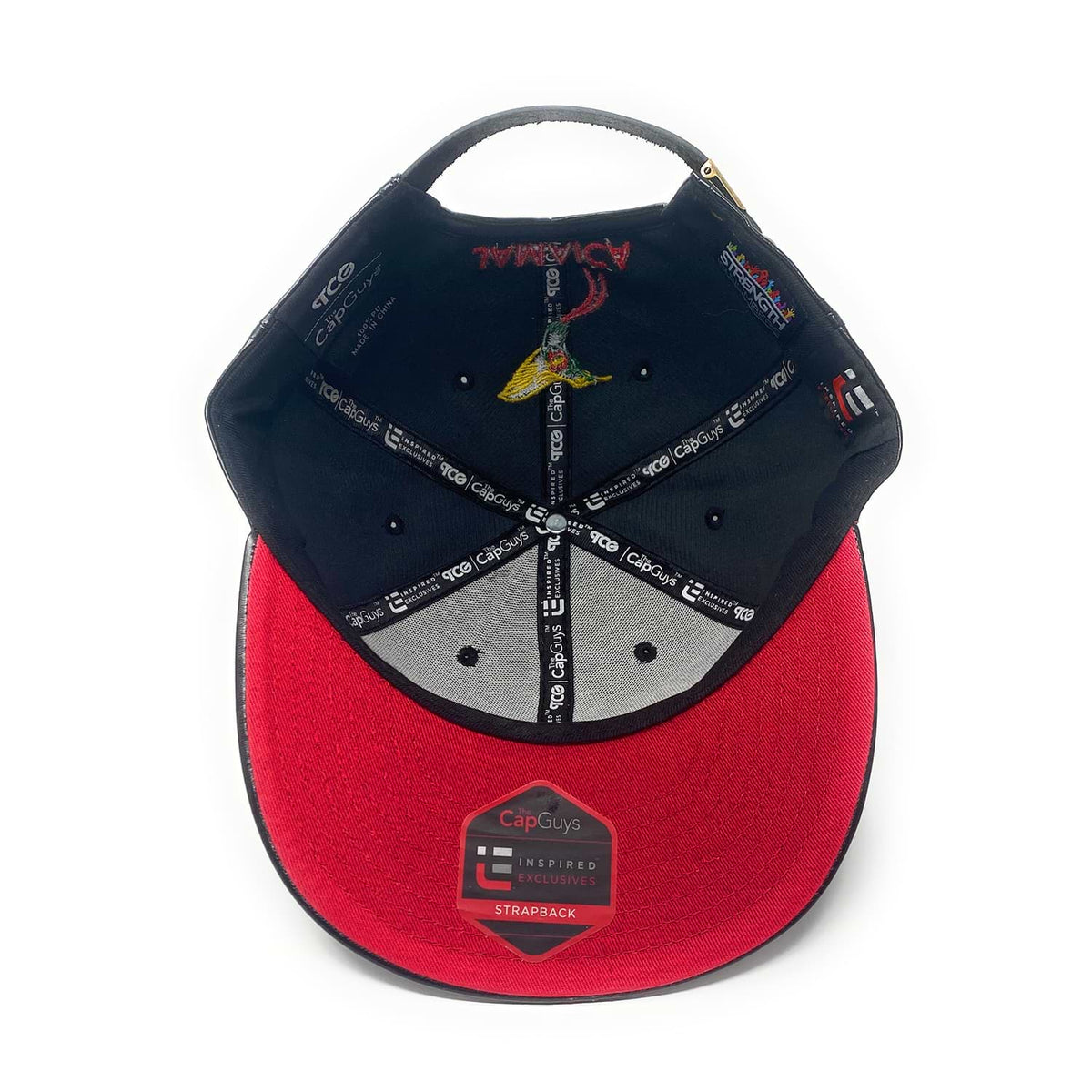 The Doctor Bird - Jamaica - The Cap Guys TCG / Inspired Exclusives PU Rasta Edition Strapback
