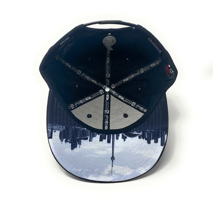 6 Visions - The Cap Guys TCG / Inspired Exclusives Black/White Snapback Cap