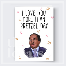 Stanley Pretzel Greeting Card