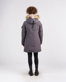Parka en duvet pour femme Jaci -40 d'Outdoor Survival Canada OSC, gris anthracite, moyen - EN VITRINE
