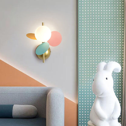 Suspension luminaire scandinave Macaron – Lampe créative en verre pour salle à manger et salon avec éclairage LED G9