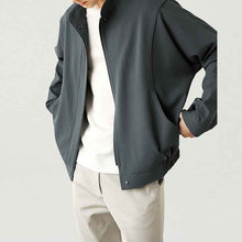 Blouson aviateur décontracté et confortable à coupe ample