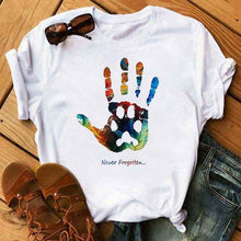 T-shirt femme col rond minimaliste rétro coupe ample à manches courtes