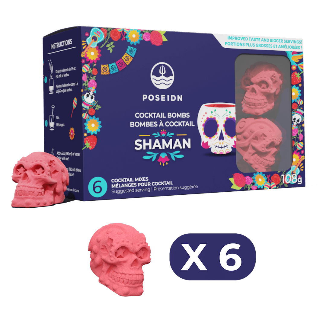 Vodka Shaman - Litchi, framboise et thé du Labrador