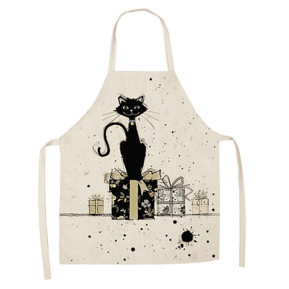 Tablier de chat mignon style dessin animé européen et américain