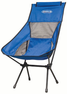 Chaise pliante d'extérieur compacte à dossier haut North 49 Pod