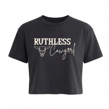 CROP TOP RUTHLESS COWGIRL | Noir