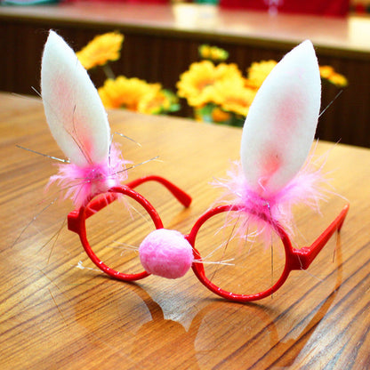 Christmas Party Glasses – Festive Holiday Photo Props, 5 Fun Styles