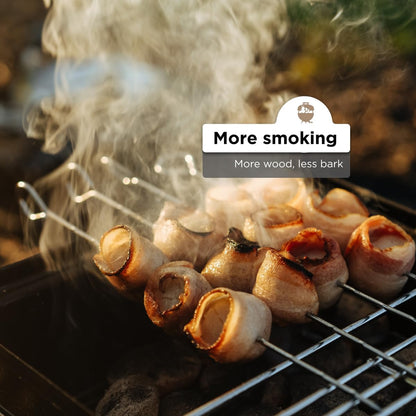 Smoking wood