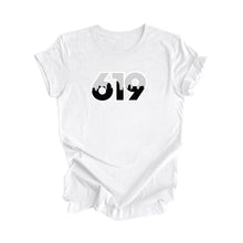 619 San Diego California USA Area Code City Skyline Gift - Unisex T-Shirt - Inspired X