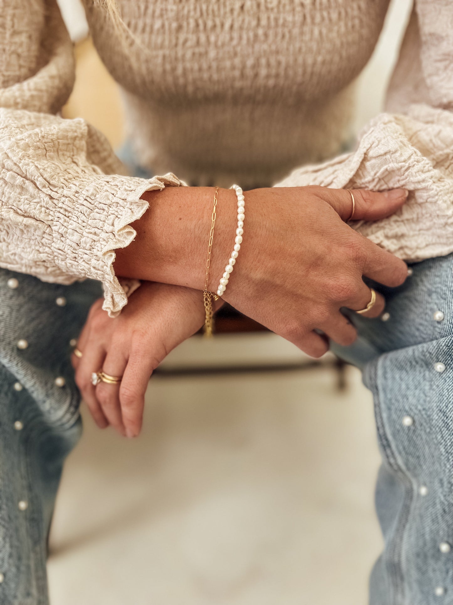 Le bracelet chaîne Willow