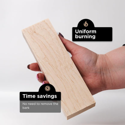Smoking wood