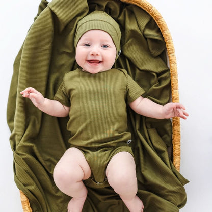 Baby Bamboo Bodysuit | Antique Floral