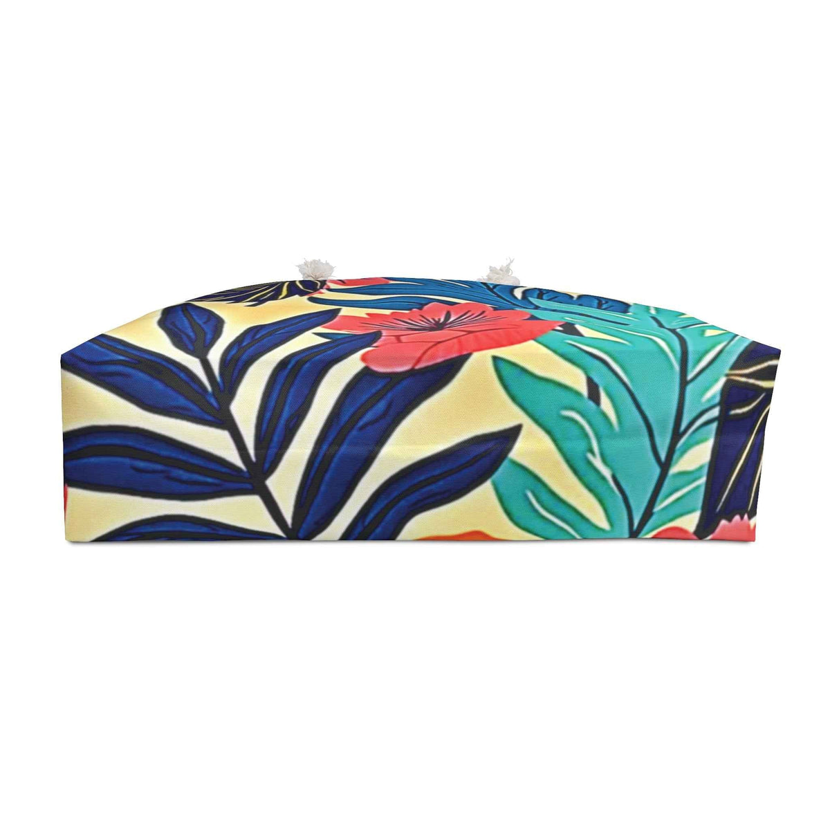 Sac de voyage à motifs floraux tropicaux | Grand sac de plage, sac de vacances