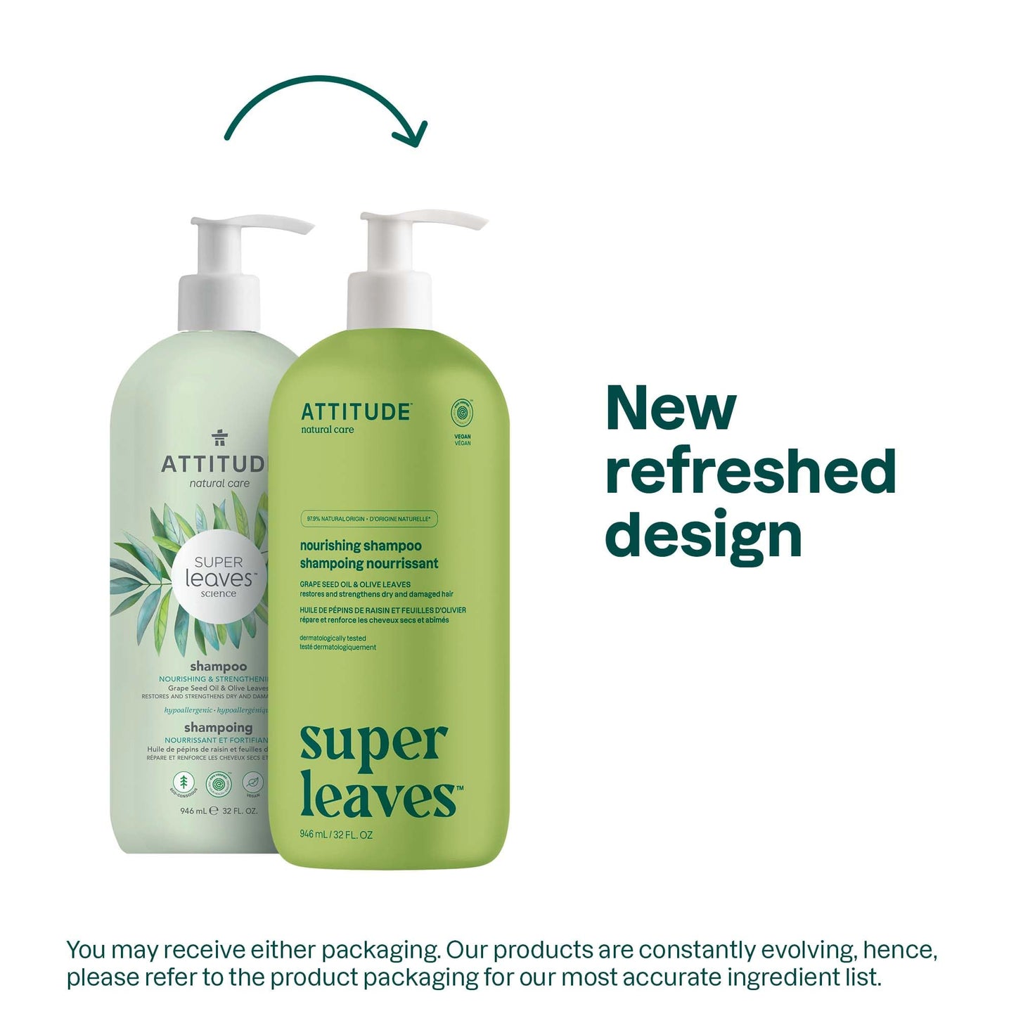 Attitude - Shampoing - Nourrissant (946ml)