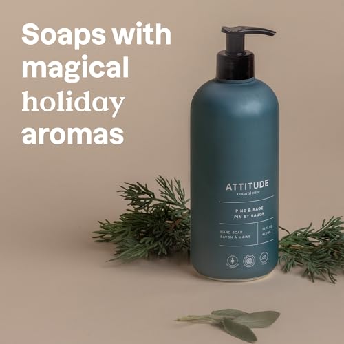 Attitude - Savon à Mains - Pin & Sauge (473ml)