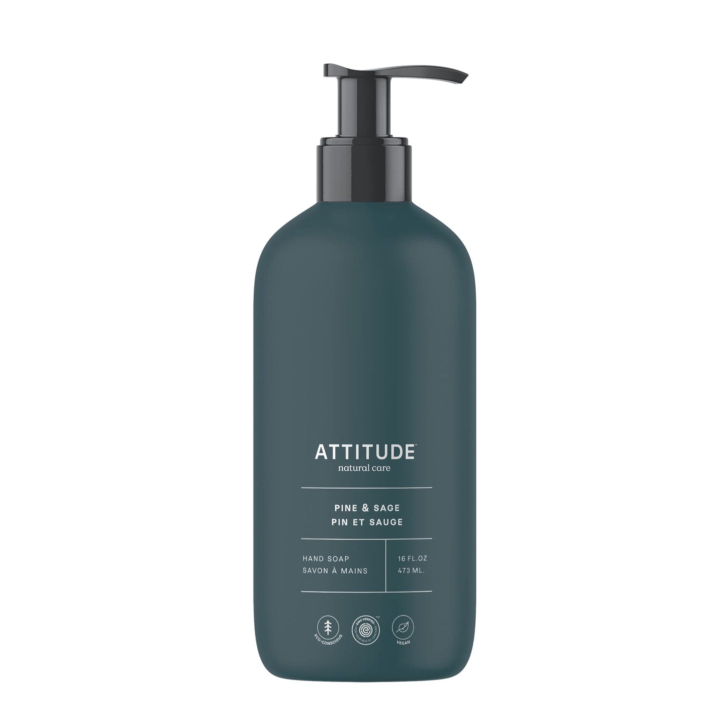 Attitude - Savon à Mains - Pin & Sauge (473ml)