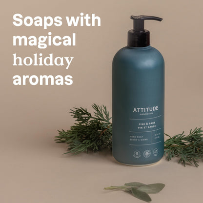 Attitude - Savon à Mains - Pin & Sauge (473ml)