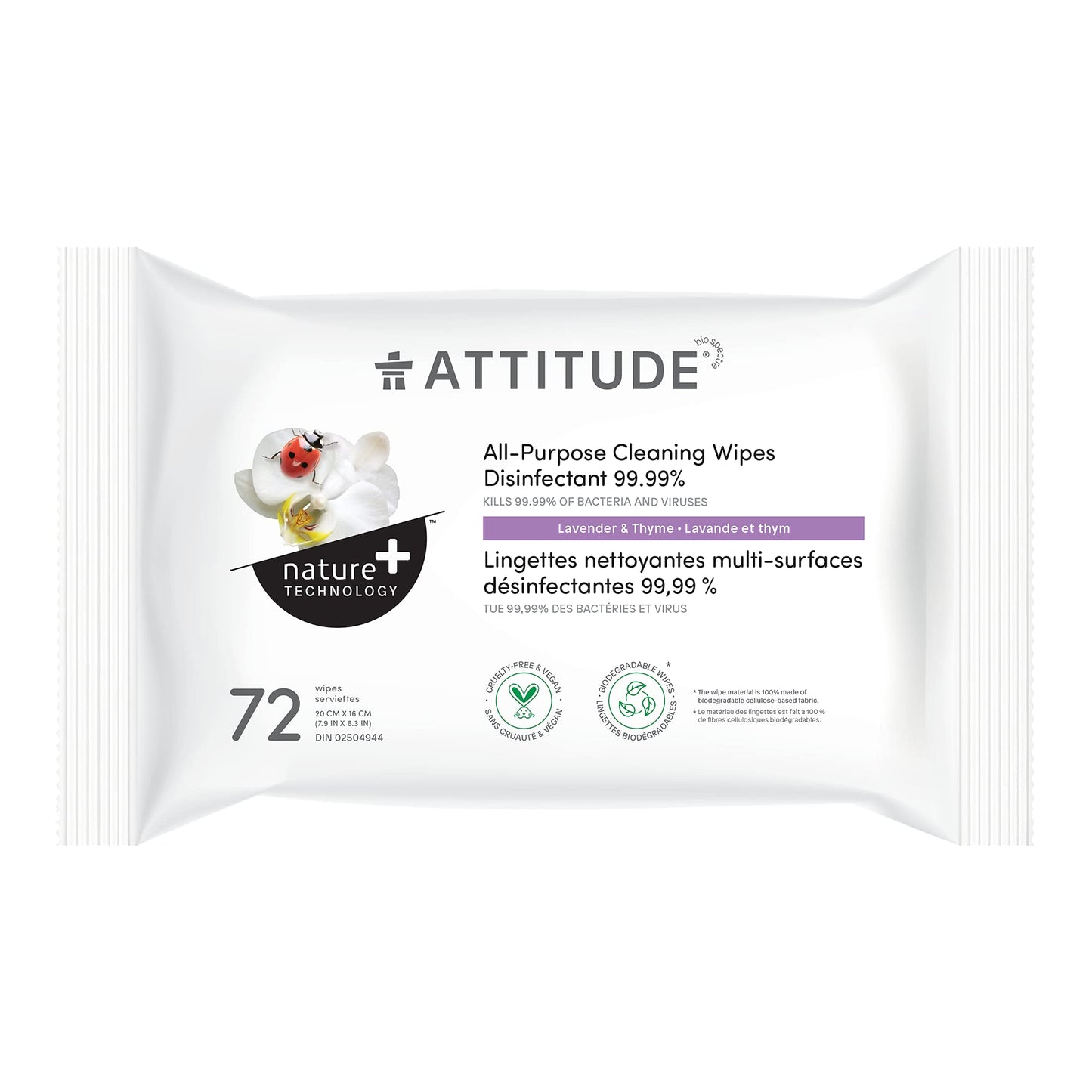 Attitude - Absorbeur d'odeurs - Lavande (227g)