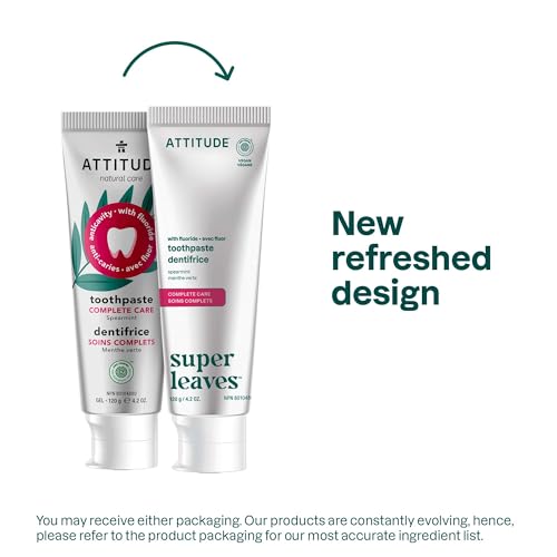 Attitude - Dentifrice au fluorure - Soin complet (120g)