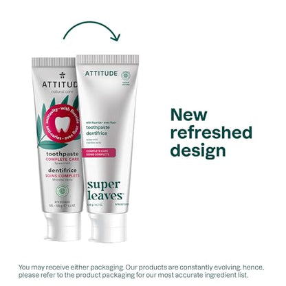 Attitude - Dentifrice au fluorure - Soin complet (120g)