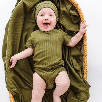 Baby Bamboo Bodysuit | Antique Floral