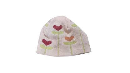 Ambler Toddlers Pink Beanie 100% Merino Wool - One Size