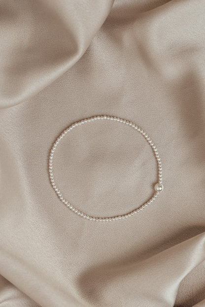 Bracelet extensible délicat en or rempli